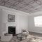 Ekena Millwork 47 14W x 47 14H x 14T Large Lilley Decorative Fretwork Wood Ceiling Panels, Walnut CELW47X47X0250LEYWA - alternate 1
